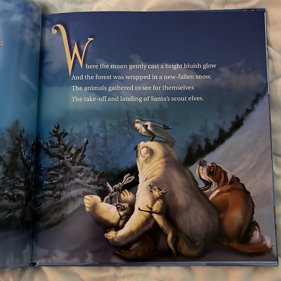 Holiday book elf pets a reindeer tradition by Shanda a bell elf on the shelf - Picture 5 of 7